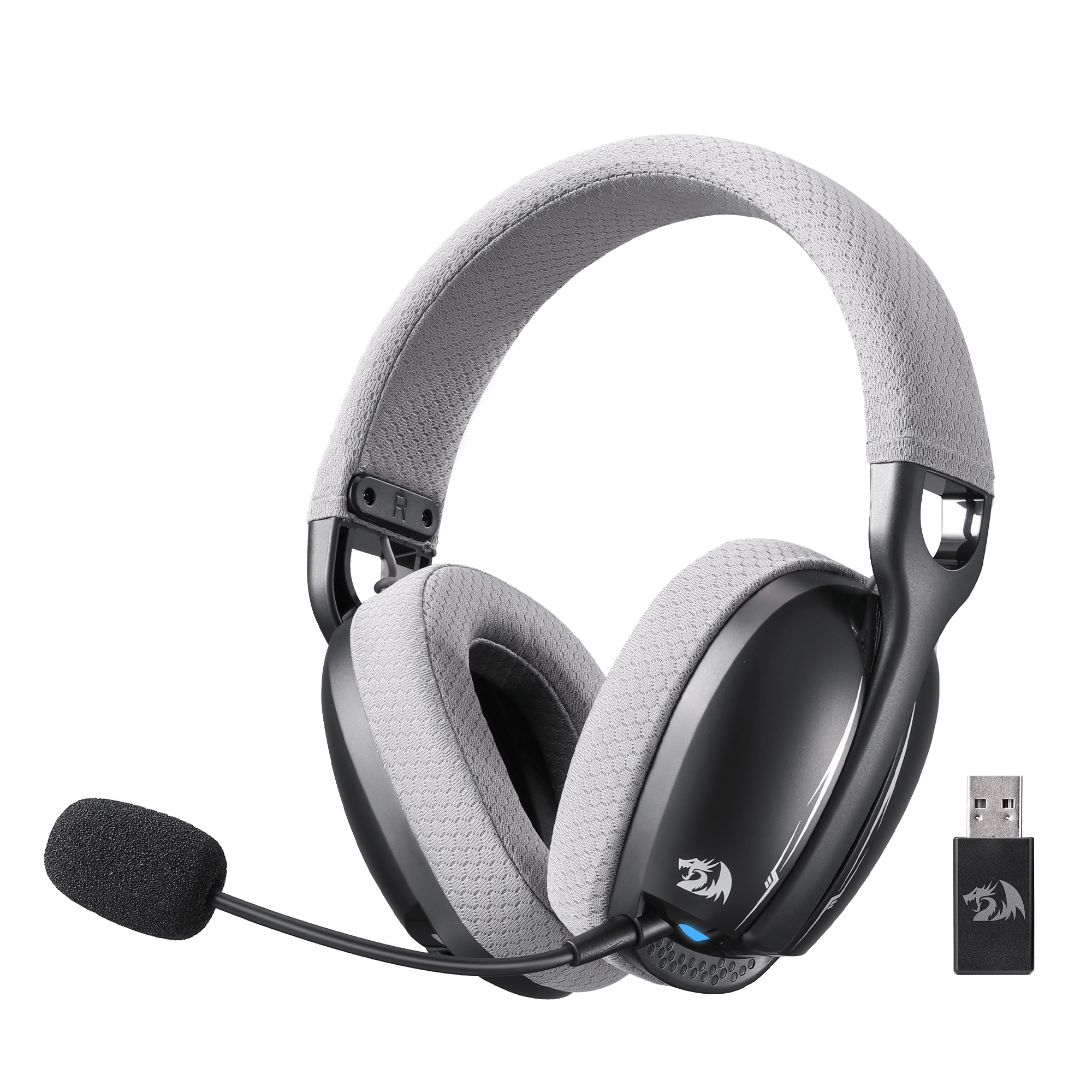 Redragon SKULD PRO H878 3-Mode 7.1 Surround Sound - 40MM Drivers - Detachable Microphone Multi-Platform Gaming Headset Redragon SKULD PRO H878 3-Mode 7.1 Surround Sound - 40MM Drivers - Detachable Microphone Multi-Platform Gaming Headset